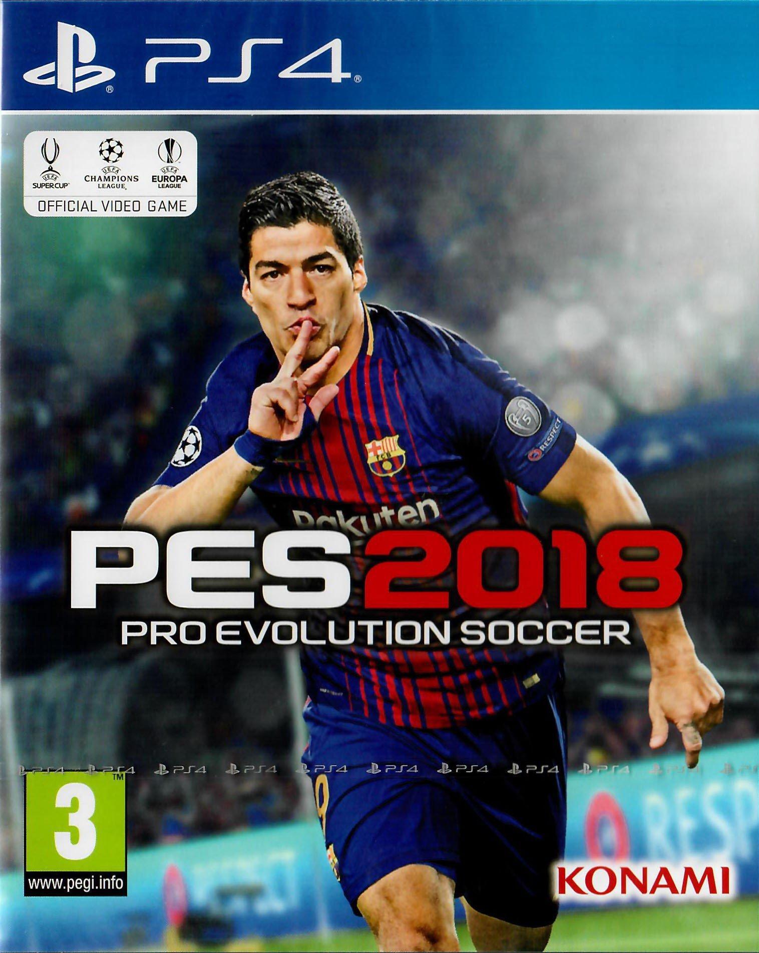 Konami Pro Evolution Soccer 2018 Ps4