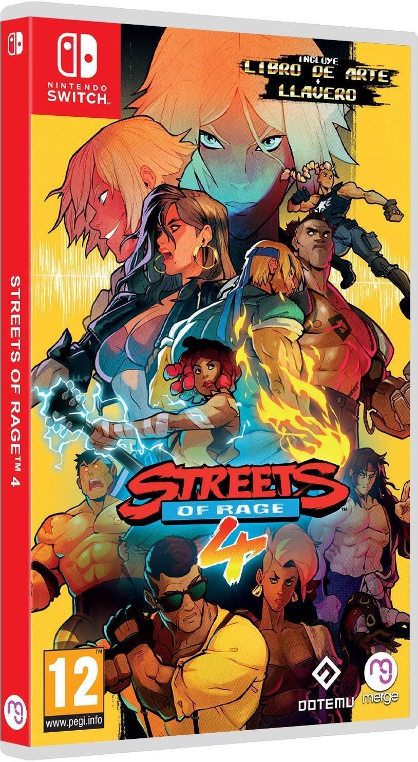 Avance Discos Streets Of Rage 4 Switch
