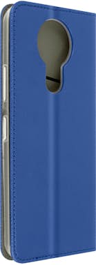 Avizar Funda Nokia 3.4 Folio Tarjetero Soporte Azul Oscur