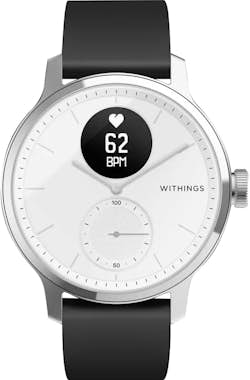 Withings Scanwatch Reloj inteligente con ecg y brazalete 42mm spo2 blanco