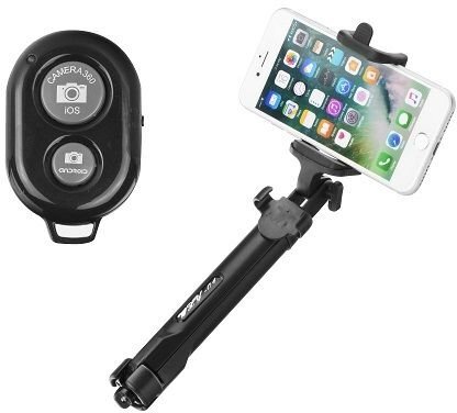 ozzzo Polo trípode Selfie bluetooth negro para Infinix N