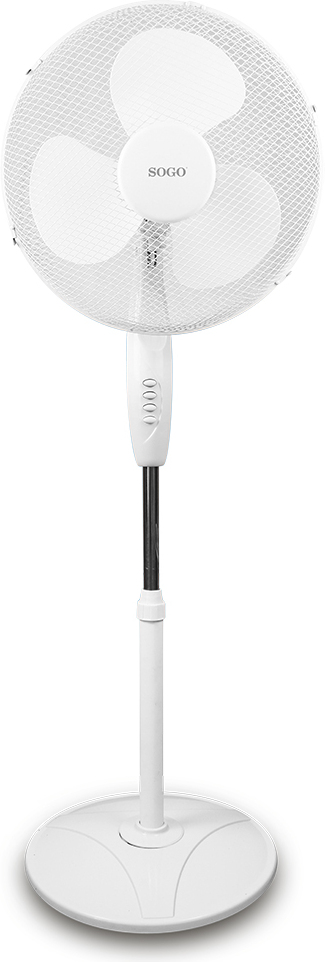 SOGO Ventilador de Pie Silencioso Alta Potencia Bajo Ni