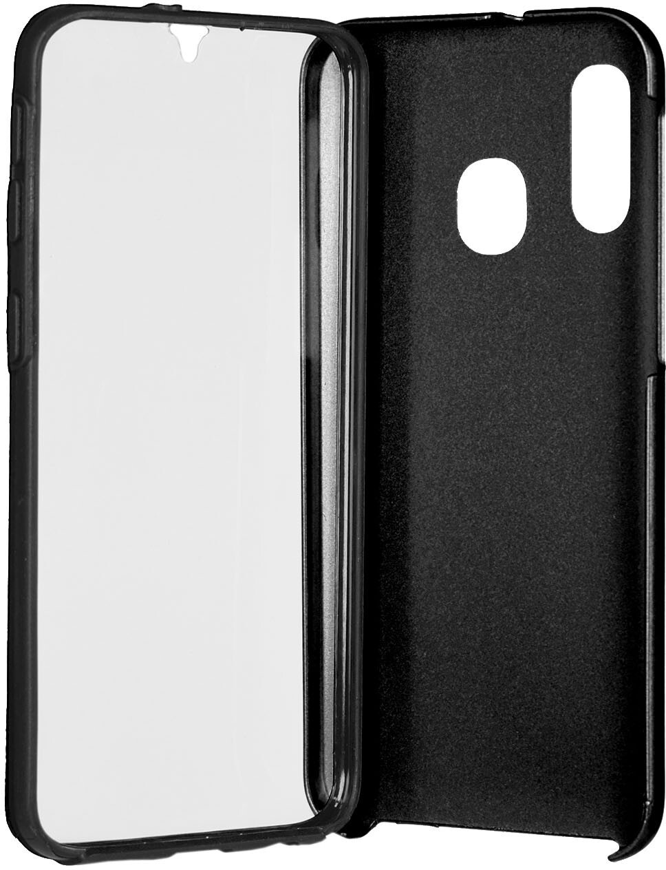 Samsung Funda Cromada con tapa para Galaxy A40