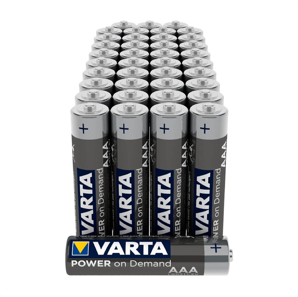 Varta VARTA Pack de 40 Pilas alcalinas AA