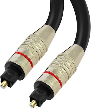 Cable con conectores Toslink
