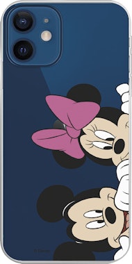 Funda para iPhone 8 Plus Oficial de Disney Mickey y Minnie Asomados -  Clásicos Disney