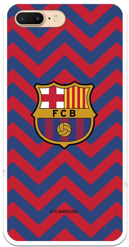 Apple Funda para iPhone 7 Plus del Barcelona Escudo Fond