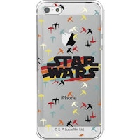 Funda Oficial Star Wars transparente X-Wing iPhone SE 2016