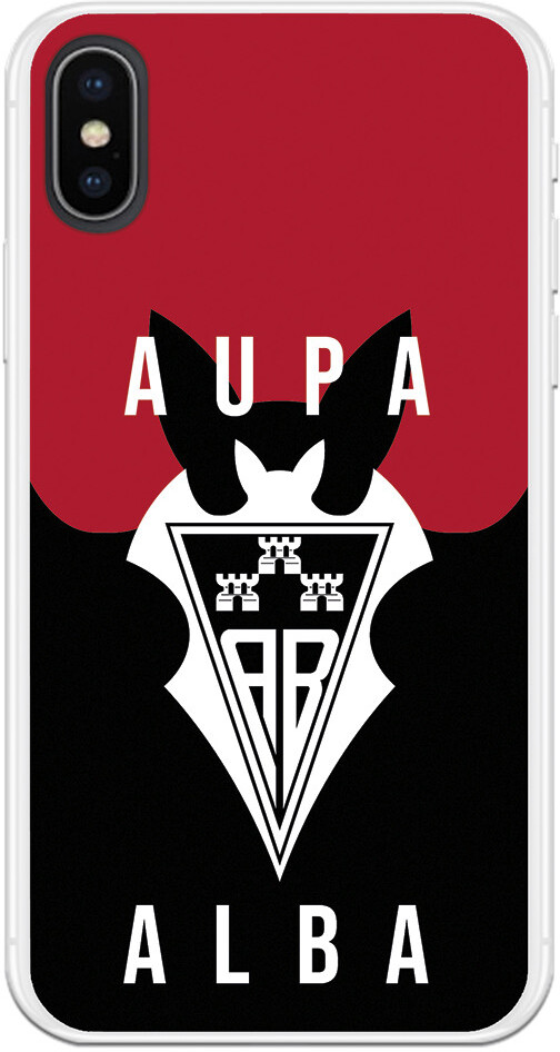 Apple Funda para iPhone X del Albacete Escudo Aupa Alba