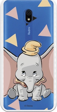 Funda Oficial de Disney Dumbo Silueta Transparente para Xiaomi Redmi 9