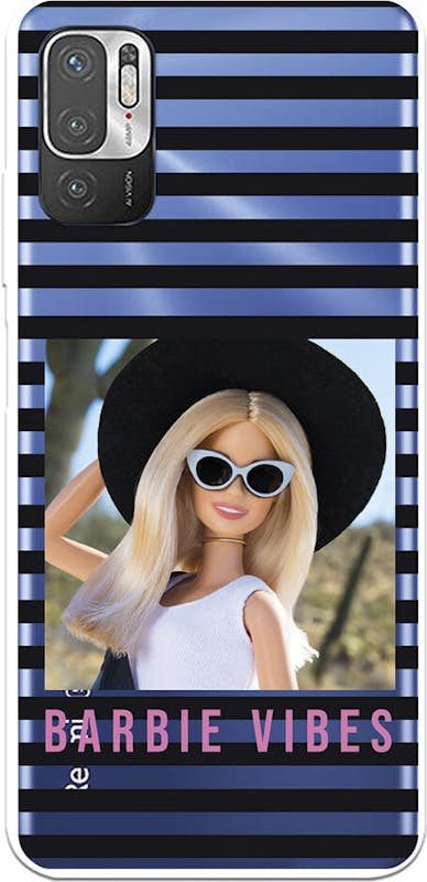 Funda para Xiaomi Redmi 10 5G Oficial de Mattel Barbie Logo Barbie