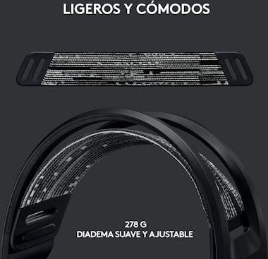 Logitech G733 LIGHTSPEED Auriculares 29h de Batería Negro