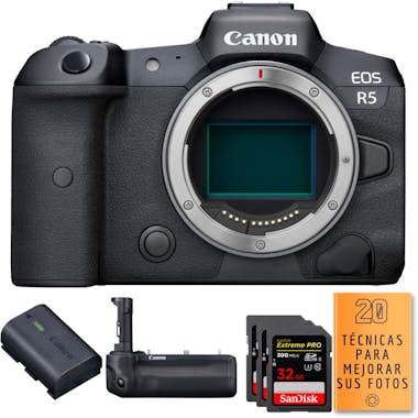 Canon R5 + BG-R10 + LP-E6NH + 3 SanDisk 32GB Extreme PRO