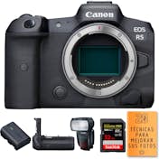 Canon R5 + BG-R10 + LP-E6NH + 600EX II-RT + 1 SanDisk 32