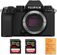 FujiFilm Fujifilm X-S10 Cuerpo + 2 SanDisk 128GB Extreme Pr