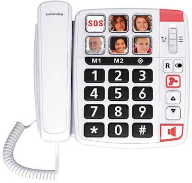 Swissvoice Telefono fijo compacto XTRA 1110U Blanco