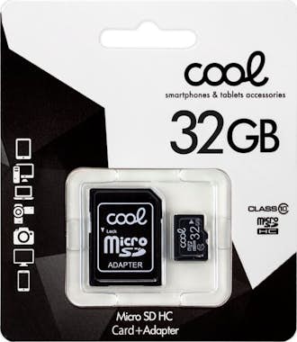 Cool Tarjeta Memoria Micro SD con Adapt. x32 GB COOL (C