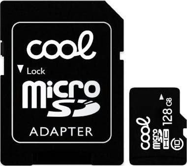 Cool Tarjeta Memoria Micro SD con Adaptador x128 GB COO
