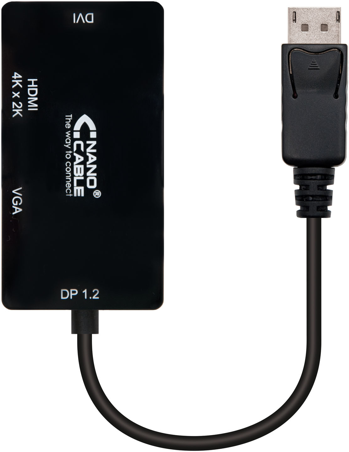 Nanocable Nanocable Conversor Displayport a VGA / HDMI, 3 en
