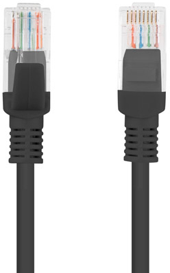 Lanberg Lanberg PCU5-10CC-2000-BK cable de red Negro 20 m