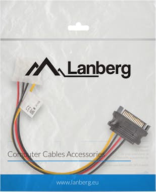 Lanberg Lanberg CA-SAHD-10CU-0015 cable de SATA 0,15 m Mol