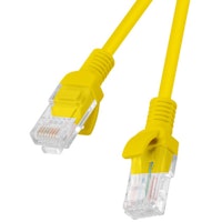 Lanberg PCU6-10CC-0025-Y cable de red Amarillo 0,25 m Cat6 U/UTP (UTP)
