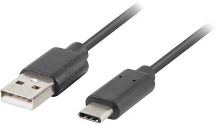 Lanberg Lanberg CA-USBO-10CU-0005-BK cable USB 0,5 m USB 2