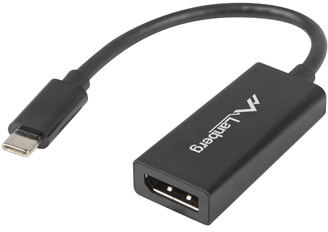 Lanberg Lanberg AD-UC-DP-01 adaptador de cable de vídeo 0,