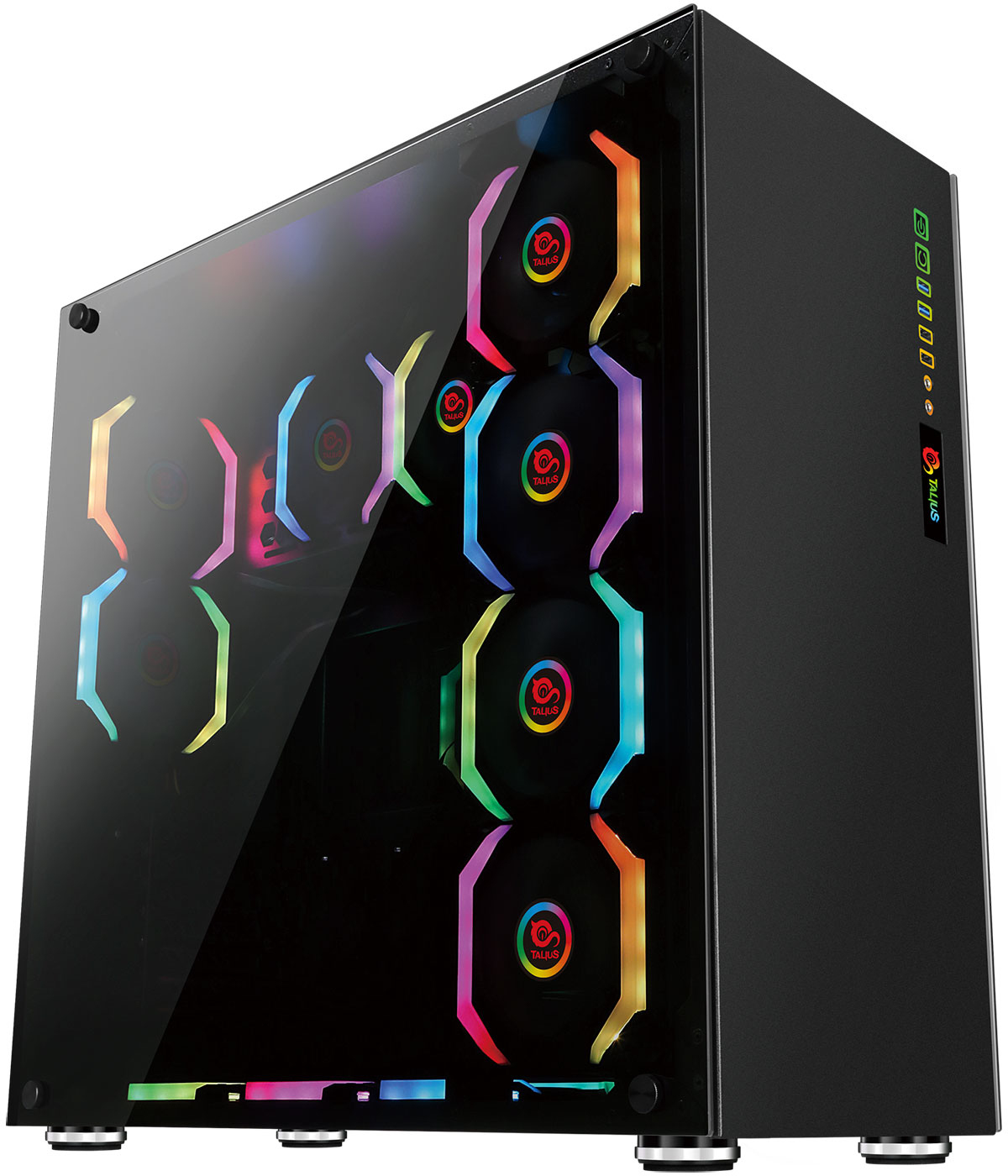 Talius TALIUS Caja E-Atx gaming Avalon cristal templado 4