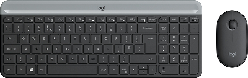 Logitech Logitech Slim Wireless Combo MK470 teclado RF inal