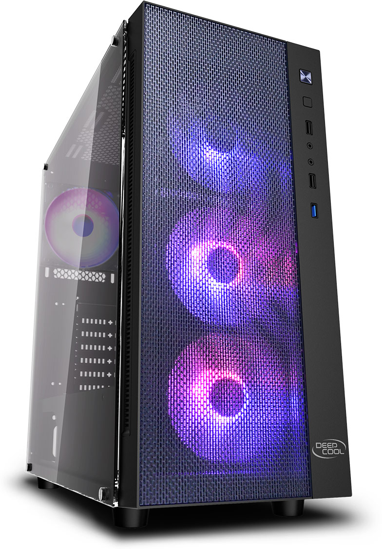 DeepCool DeepCool MATREXX 55 MESH ADD-RGB 4F Midi Tower Neg