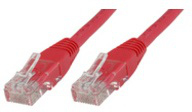Microconnect Microconnect Cat5e UTP 1m cable de red Rojo