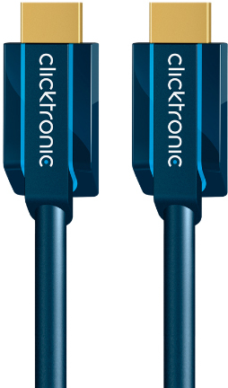 Clicktronic Casual Cable hdmi™ de alta velocidad con ethernet 4k ultra arc 3d tv 10m high speed