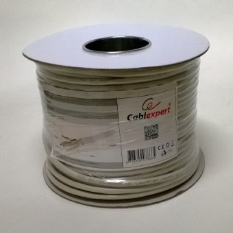 Gembird Gembird CAT6 FTP 100m cable de red Gris F/UTP (FTP