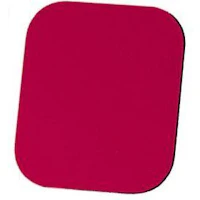 Fellowes 58022 alfombrilla para ratón Rojo