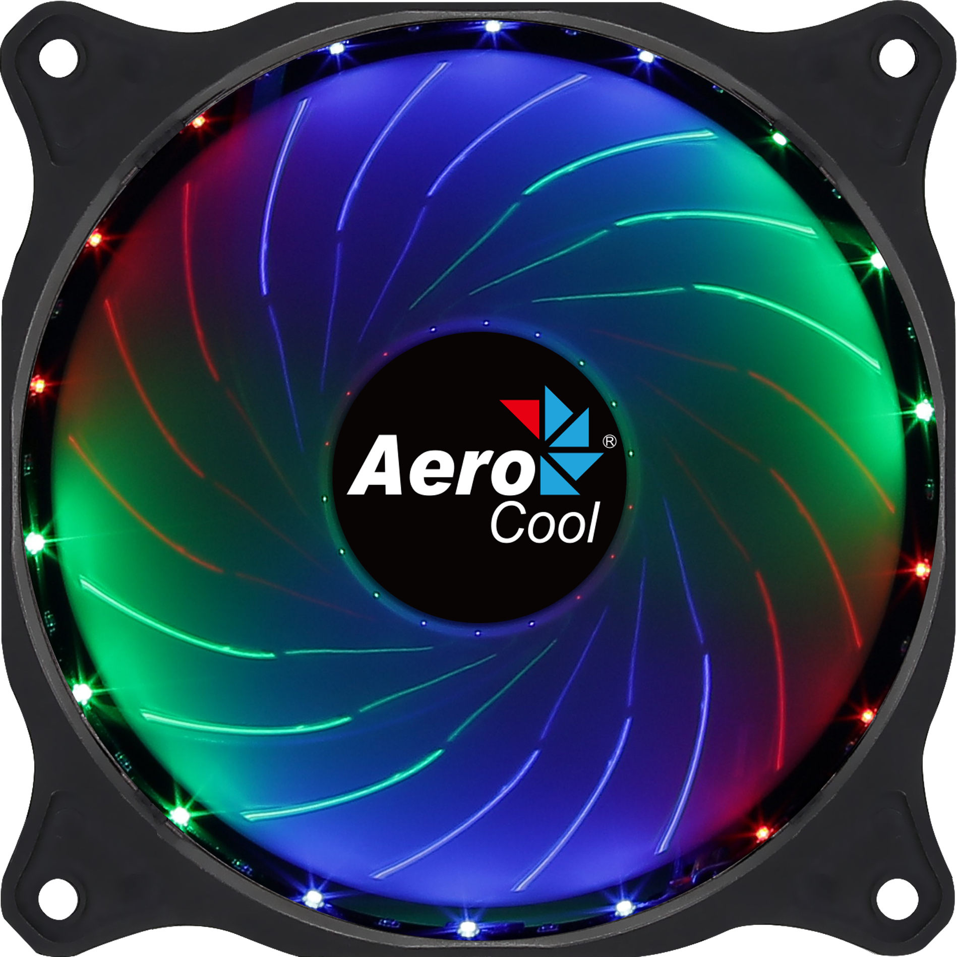 Aerocool COSMO12FRGB Ventilador PC 12cm LED RGB Co