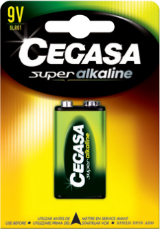 Cegasa Cegasa B.6LR61 pila doméstica Alcalino