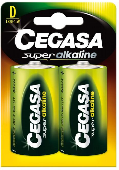 Cegasa Cegasa Bl.LR20 Batería de un solo uso D Alcalino