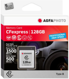 Agfaphoto AgfaPhoto CFexpress Professional memoria flash 128