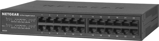 Netgear Netgear GS324 No administrado Gigabit Ethernet (10