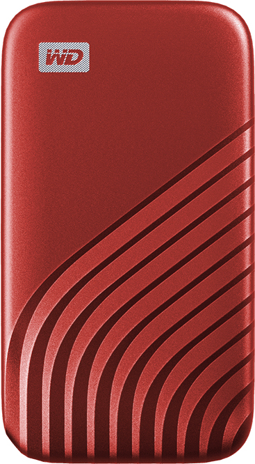 Western Digital Western Digital My Passport 2000 GB Rojo