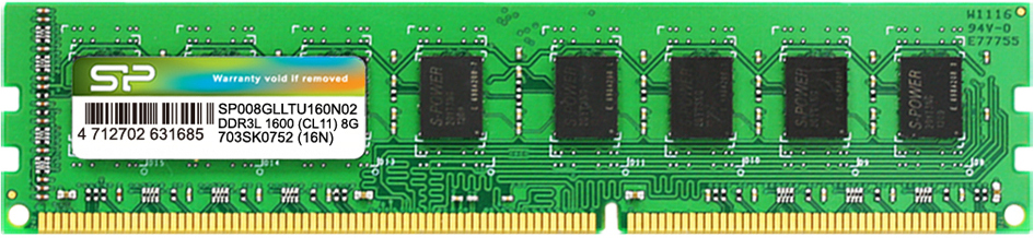 Silicon Power Silicon Power SP008GLLTU160N02 módulo de memoria 8
