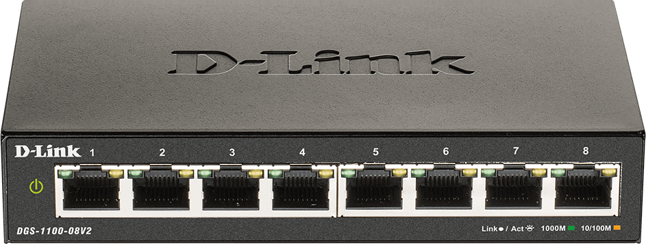 D-Link D-Link DGS-1100-08V2 switch Gestionado Gigabit Eth