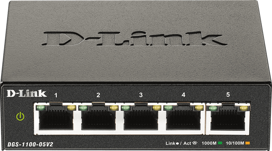 D-Link DGS-1100-05V2 Switch Gestionado Gigabit Ethernet