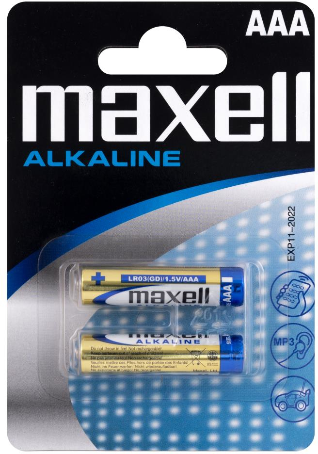 Maxell Maxell LR 03 AAA Batería de un solo uso Alcalino