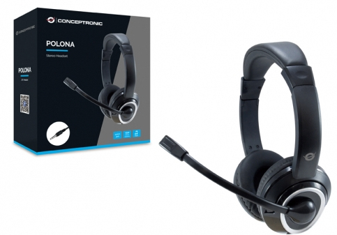 Conceptronic Conceptronic POLONA02B auricular y casco Auricular