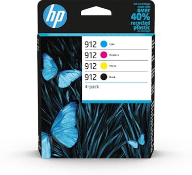 HP HP Paquete de 4 cartuchos de tinta Original 912 ne