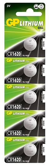 GP Batteries GP Batteries Lithium Cell CR1616 Batería de un sol