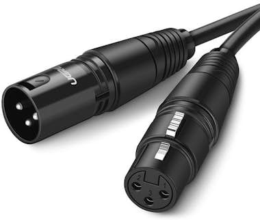 Ugreen Ugreen 20711 cable de audio 3 m XLR Negro