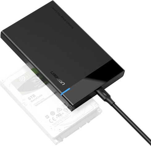 Ugreen Ugreen 50743 caja para disco duro externo Caja de